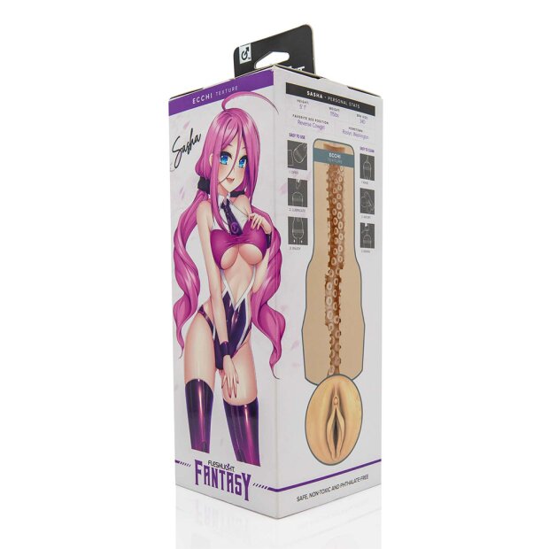 FLESHLIGHT Fantasy Girls Sasha Nakamoto Ecchi Hentai Vagina Masturbator