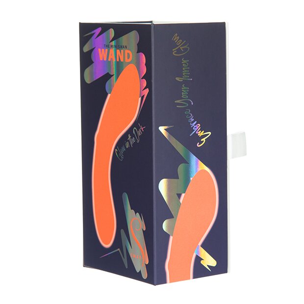 Swan Vibes The Mini Swan Wand Glow In The Dark Orange