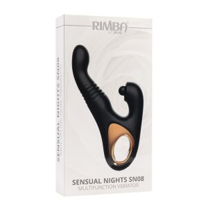 Rimba Toys - Sensual Nights SN08 - Multifunction Vibrator...
