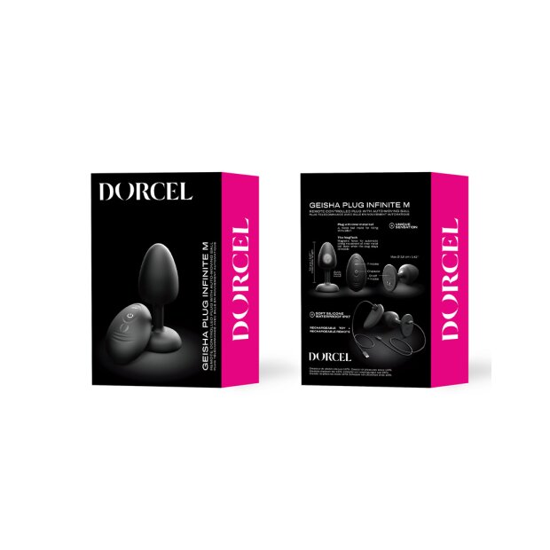 Dorcel Geisha Plug Infinite  M Black