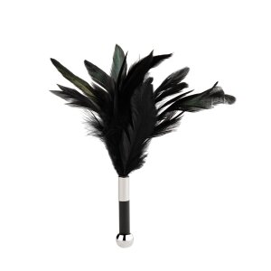 Rimba Feather Tickler Black 20 cm