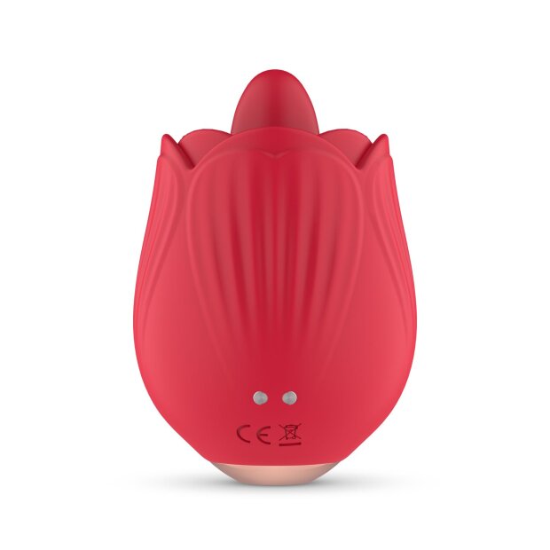 Teazers Rose Vibrator - Licking and Vibrating