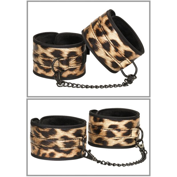 Liebe Seele Leopard Print Bondage-Set