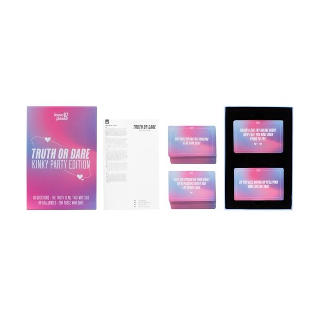 Tease & Please Truth or Dare Kinky Edition for a Group