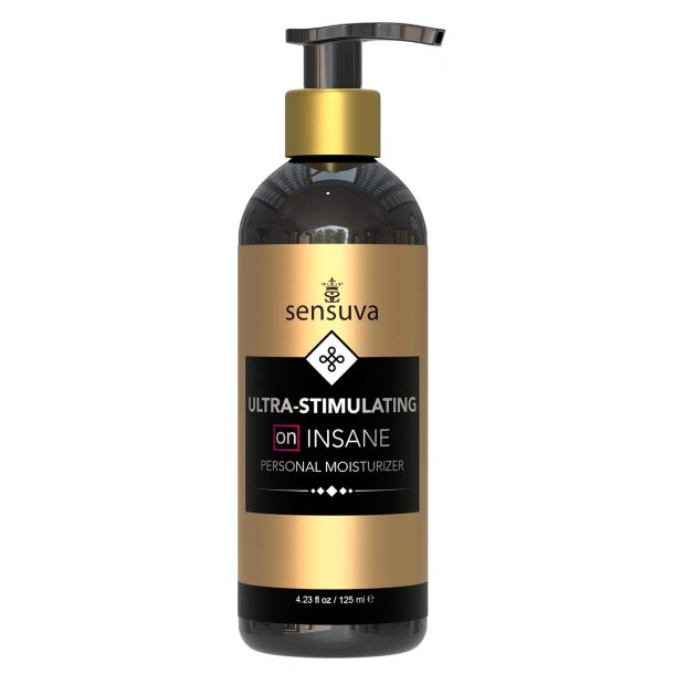 SENSUVA Insane Ultra-Stimulating Personal Moisturizer Original Unflavored 125ml