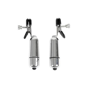 Virgite Nippelklemmen Modell 25 Silber 2 Stück