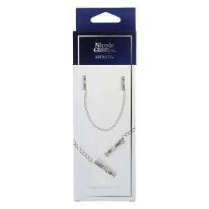 Virgite Nippelklemmen Modell 29 Silber 2 Stück