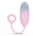 IY Vibrating Egg with App Pink/Blue 19,5 cm