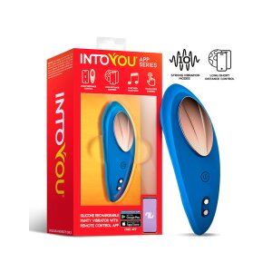 IY Panty Vibrator with App Control Blue 8.4 cm