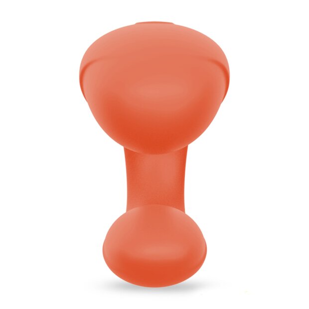 IY Vibromasseur pour Couples avec Commande par Application Orange 9,2 cm Ø 3,3 cm