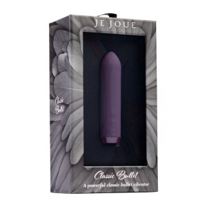 Je Joue Classic Bullet Vibrator with Finger Sleeve Purple
