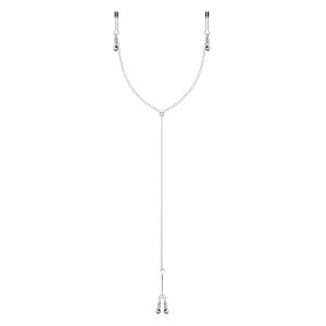 Bedroom Fantasies Nipple and Clitoris Clamps Silver