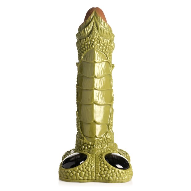 XR Brands giant swamp monster dildo green 88.9 cm