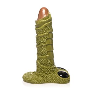 XR Brands giant swamp monster dildo green 88.9 cm