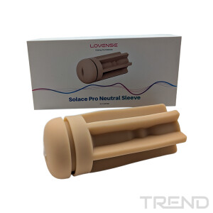 Lovense - Neutral-Shaped Sleeve for Solace Pro Beige