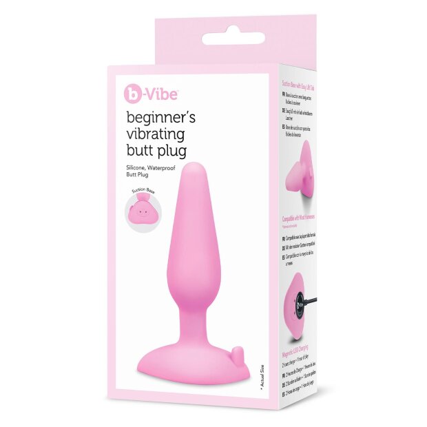 B-Vibe Beginner’s Vibrating Butt Plug
