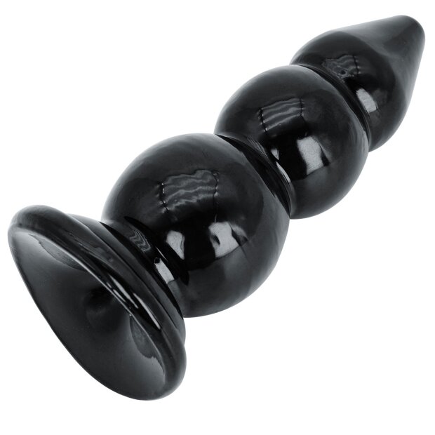 Hidden Desire Extreme Buttplug Balls XL 23cm Black