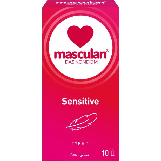 MASCULAN Sensitive 10 Pieces