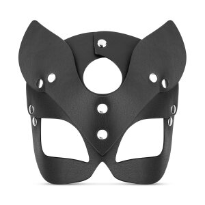 Bedroom Fantasies Kinky Kitty Mask Black