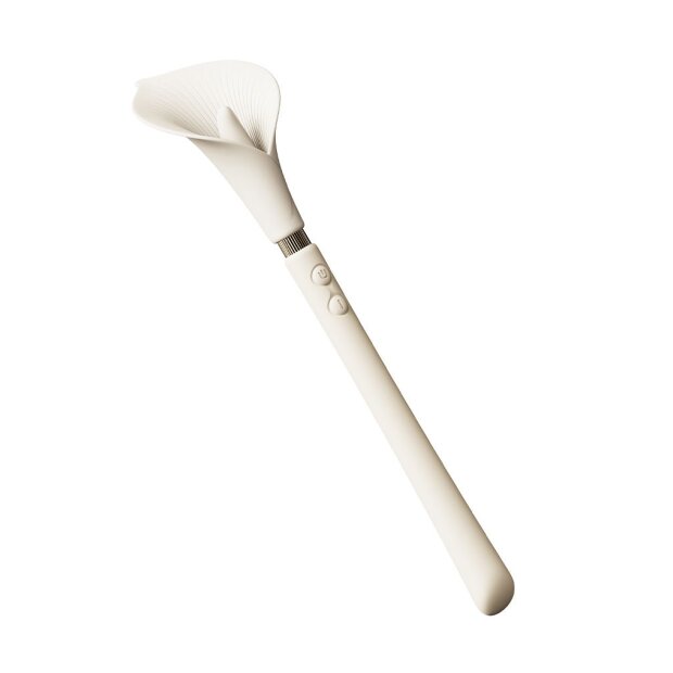 ZALO Calla Vibrating Massager Ivory White