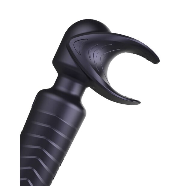 MANWAN Man.Wand EVO Recargeable Masturbator Black Plum