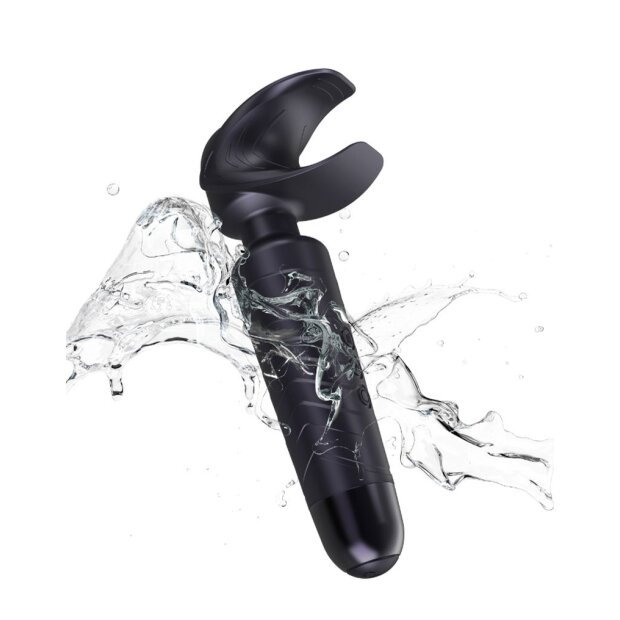 MANWAN Man.Wand EVO Recargeable Masturbator Black Plum