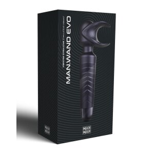MANWAN Man.Wand EVO Recargeable Masturbator Black Plum