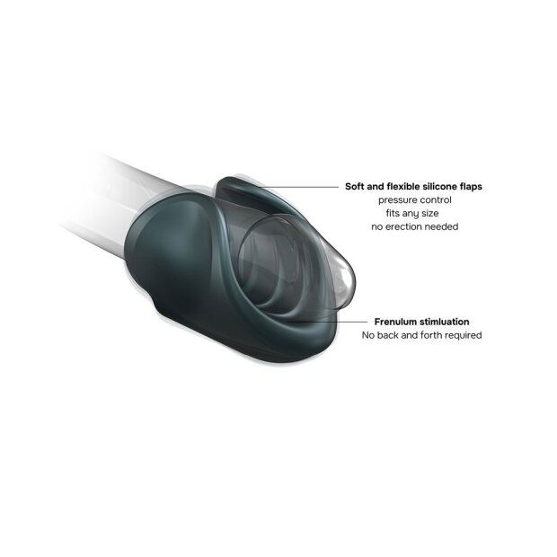 MANWAN Starter Rechargeable Masturbator Grey