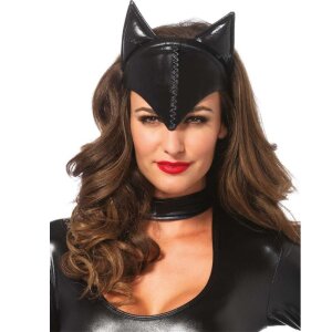 Leg Avenue Cat Woman Mask Black