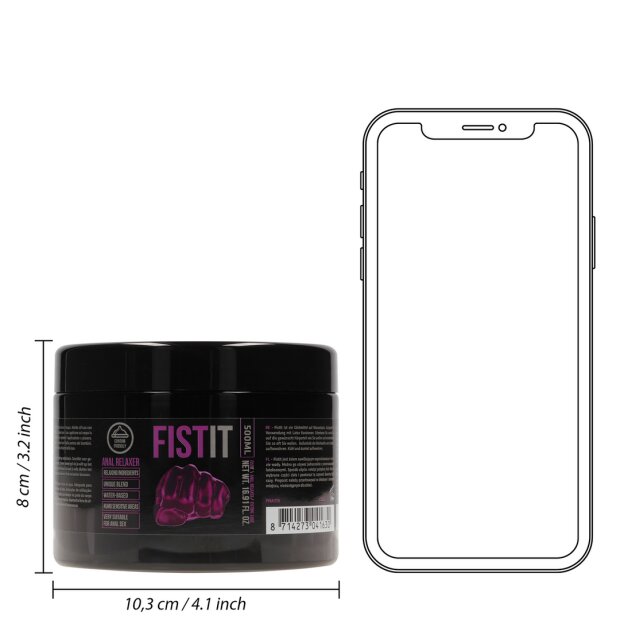 Fist It Anal Relaxer 17 fl oz / 500 ml