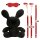 S-Line Rabbit Bondage - Velvet - Large - Black