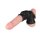 LoveToy Drip Knights Ring Vibrating Penis And Scrotum Sleeve (Ø 2.8 cm) Black
