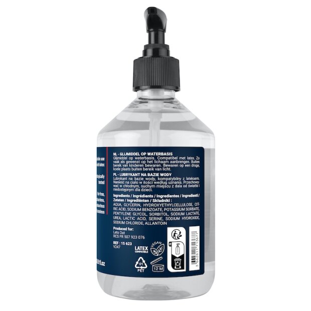 The Red Waterbased Lube 500 ml