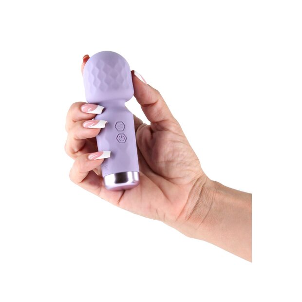 NS Novelties Lust-n-Dreams Salsa Mini Wand Massager Purple 11.5 cm