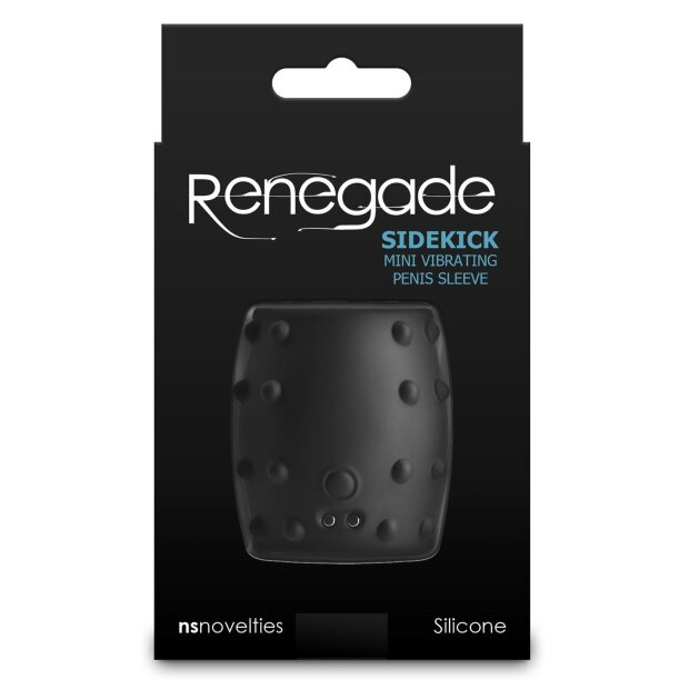 Ns Novelties Renegade Sidekick Gaine de Pénis Vibrante Noir Ø 4,5 cm