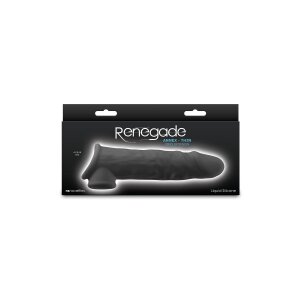 Ns Novelties Renegade Annex Thin Penis Sleeve Black 19.4...