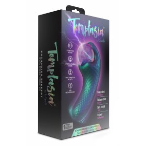 Blush Enchanted Serpent Mystical Plasma Globe Dark Millenia