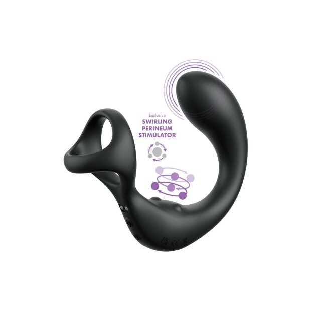 Pipedream Anal Fantasy Elite Ass-Gasm Taint-Alizer Black