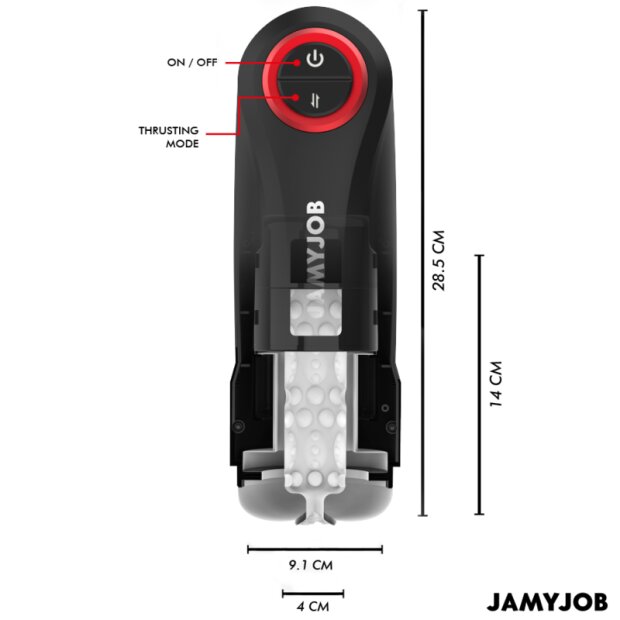 JAMYJOB Gravity Automatic Vagina Masturbator 5 Suction Modes