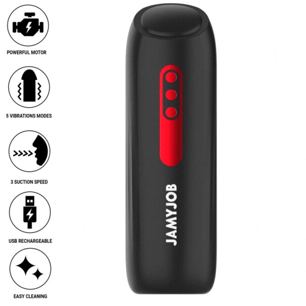 JAMYJOB Phantom Automatic Vagina Masturbator 5 Suction And Thrust Modes