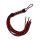 Kiotos Leather Whip Nine Tails Black & Red