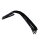 Kiotos Black Leather Flogger with Braided Handle