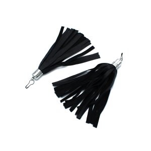 Kiotos Black Leather Earring Whip
