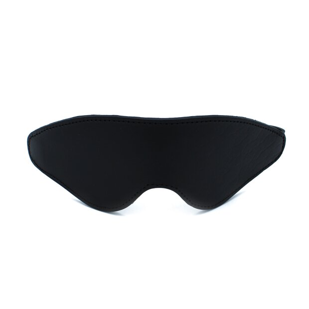 Kiotos Black Leather Blindfold