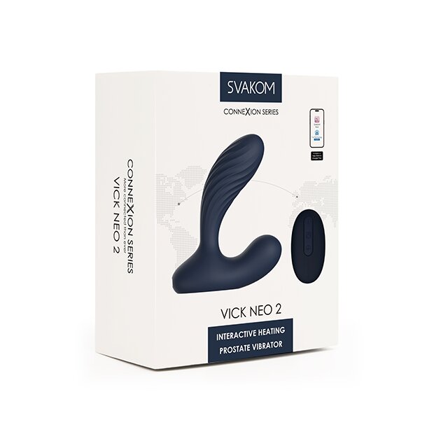 Svakom Vick Neo 2 Prostate Vibrator Blue