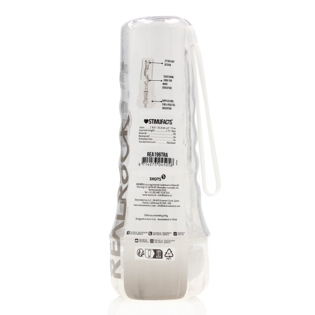 RealRock Easy Rider - Pussy Masturbator - Transparent