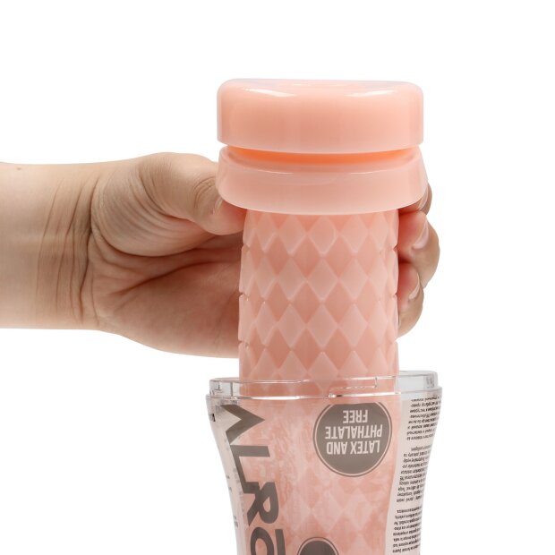 RealRock Easy Rider - Textured Masturbator - Flesh