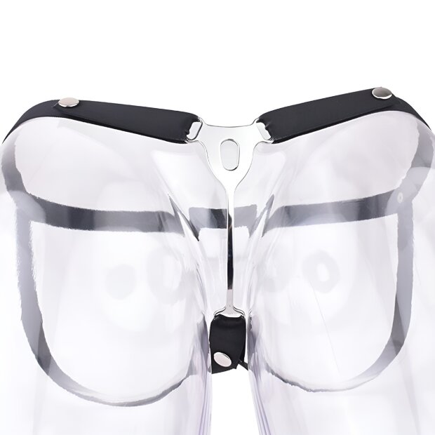 Kiotos Male to Female Chastity Plate with Belt