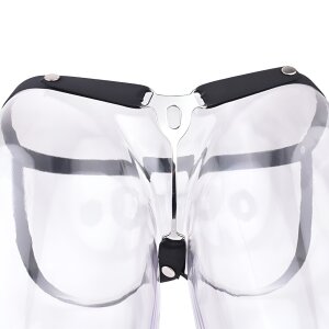 Kiotos Male to Female Chastity Plate with Belt