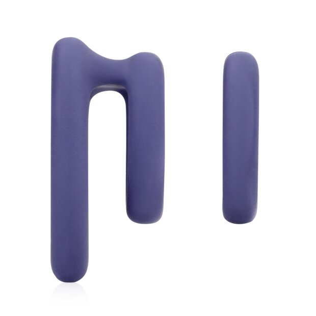 Loveline Heart Cockring Set Violet Storm